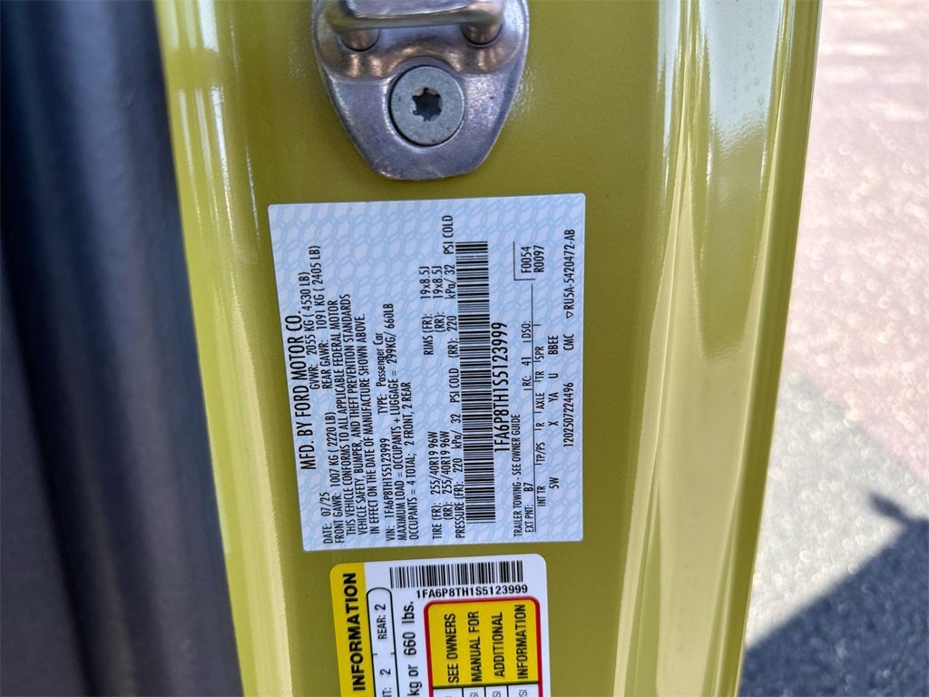 2025 Ford Mustang EcoBoost Premium