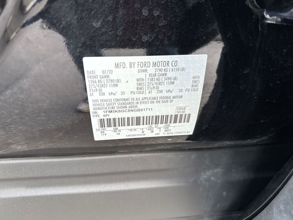 2022 Ford Explorer ST