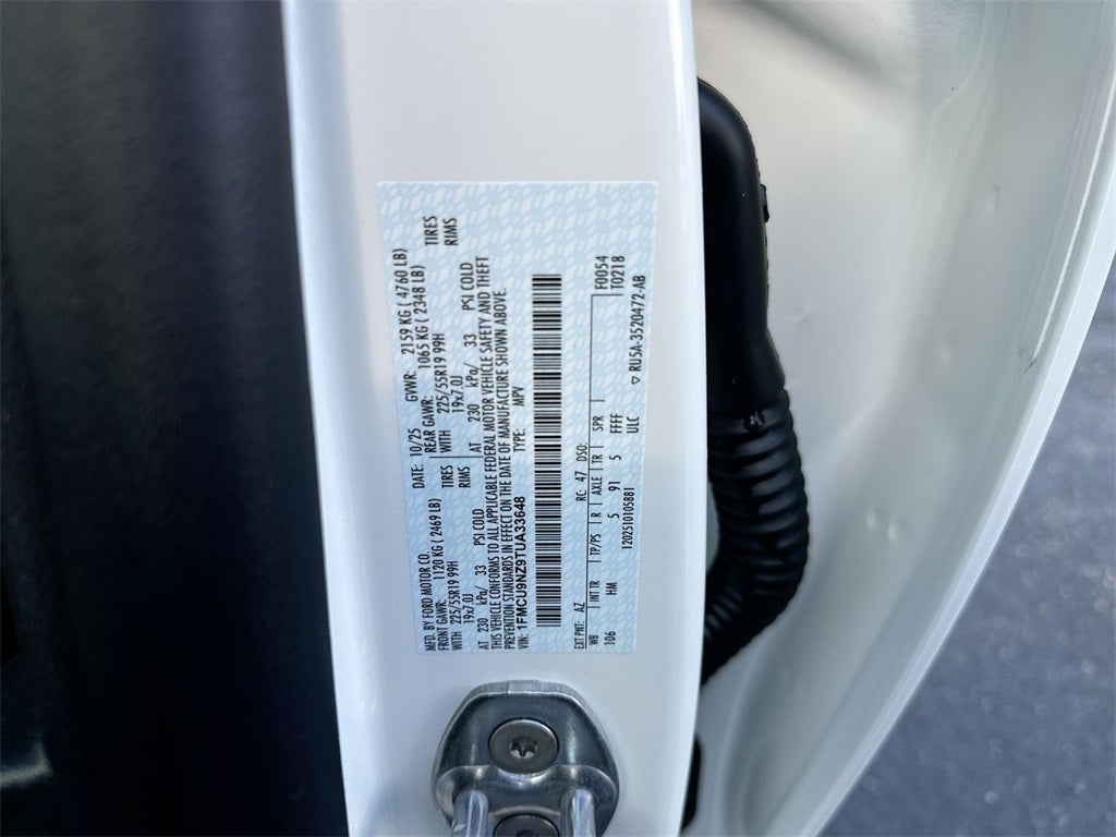 2026 Ford Escape Hybrid ST-Line Select