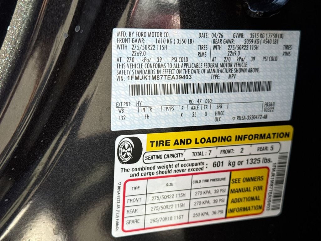 2026 Ford Expedition Max Platinum