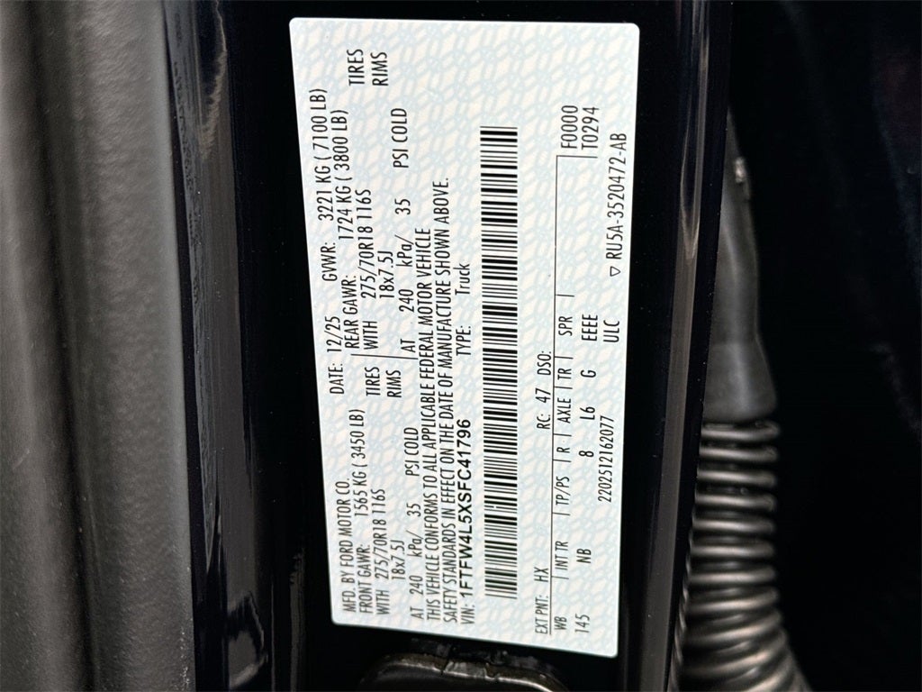 2025 Ford F-150 Tremor