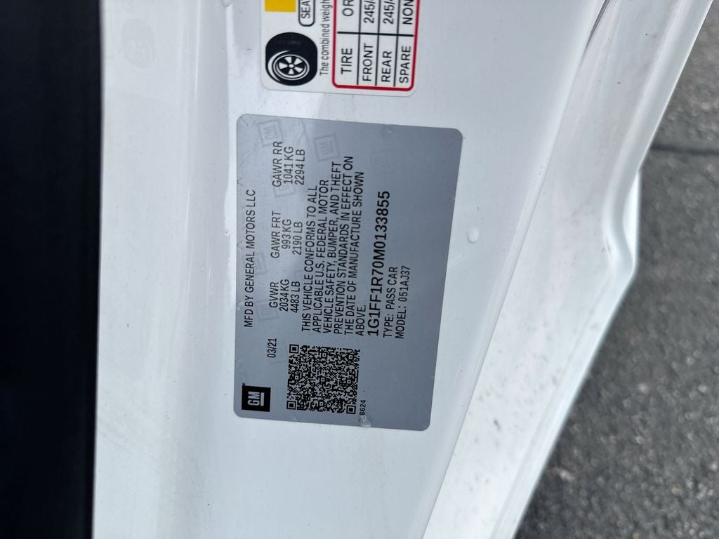 2021 Chevrolet Camaro LT1