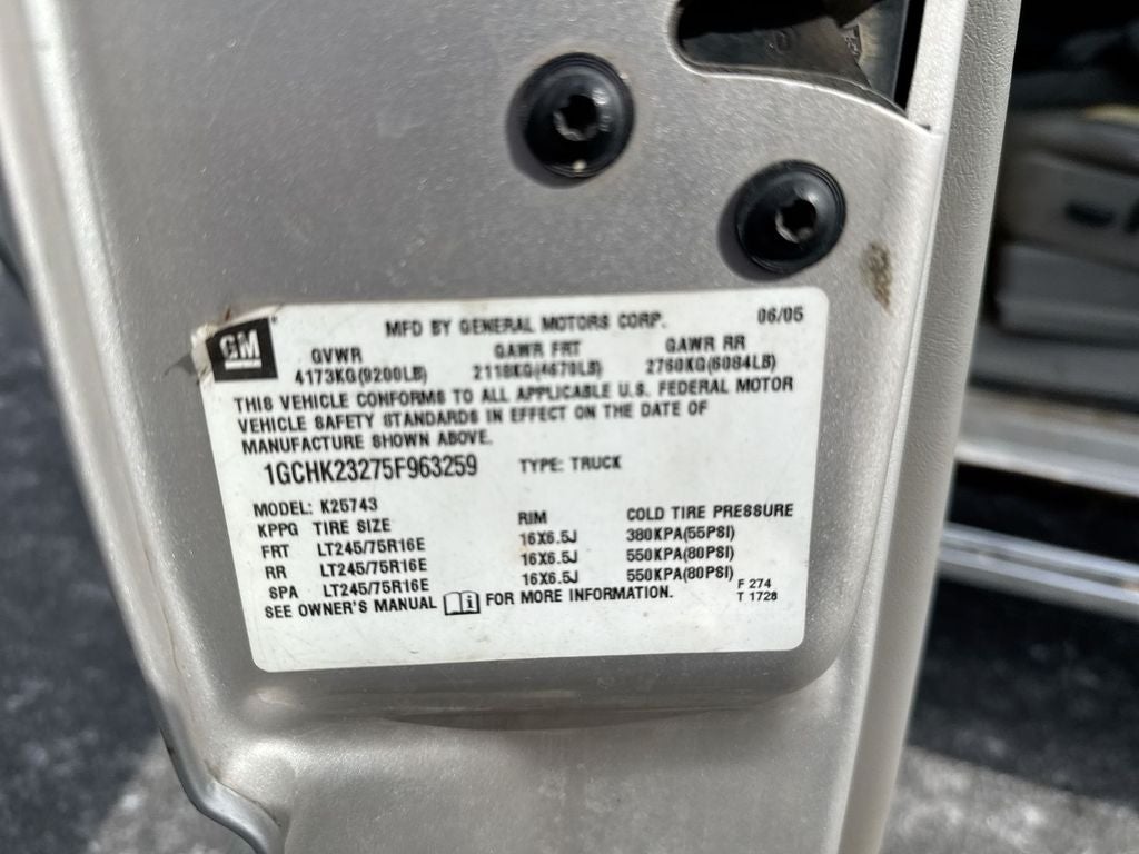 2005 Chevrolet Silverado 2500HD LT