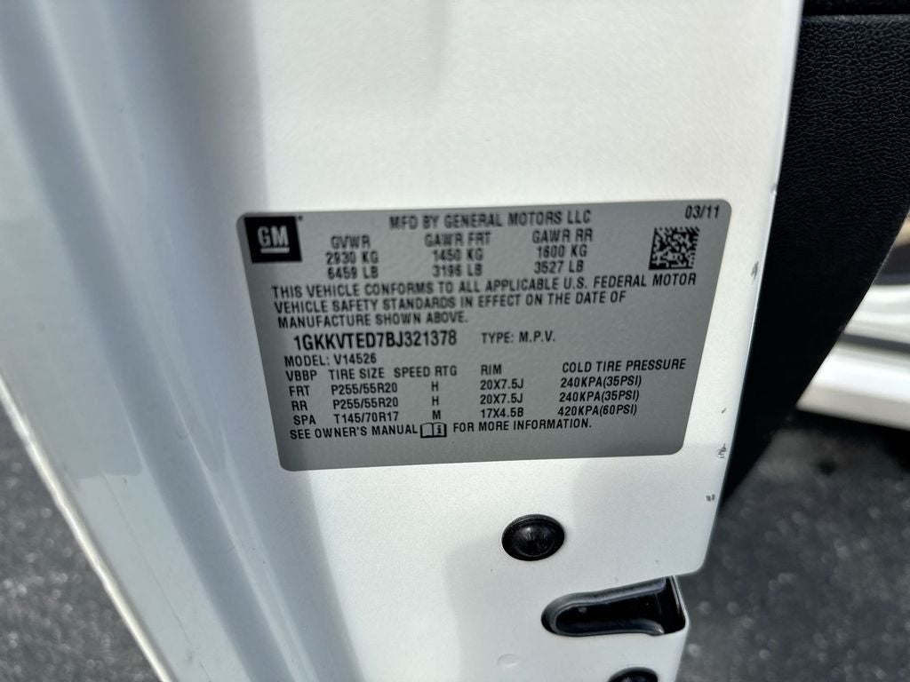 2011 GMC Acadia Denali