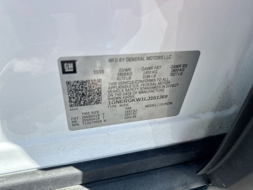 2020 Chevrolet Traverse LT