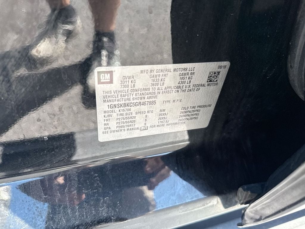 2016 Chevrolet Tahoe LT