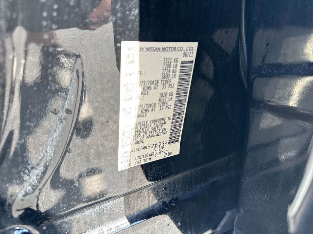 2021 Nissan Titan PRO-4X
