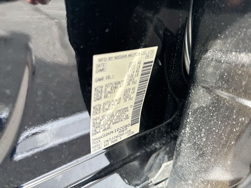 2023 Nissan Titan Platinum Reserve