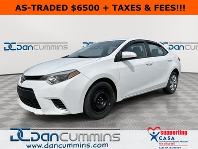 2015 Toyota Corolla LE