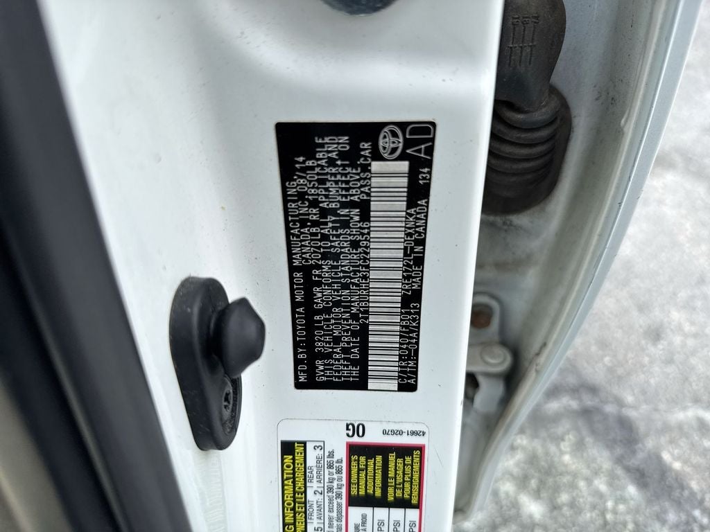 2015 Toyota Corolla LE