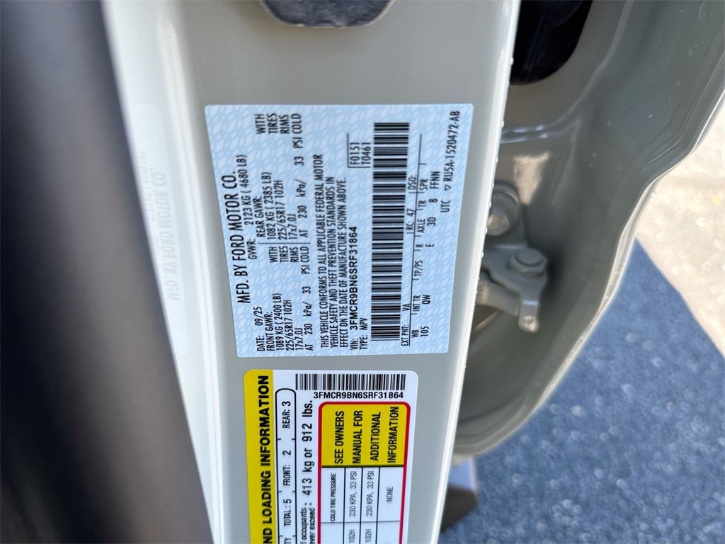 2025 Ford Bronco Sport Big Bend