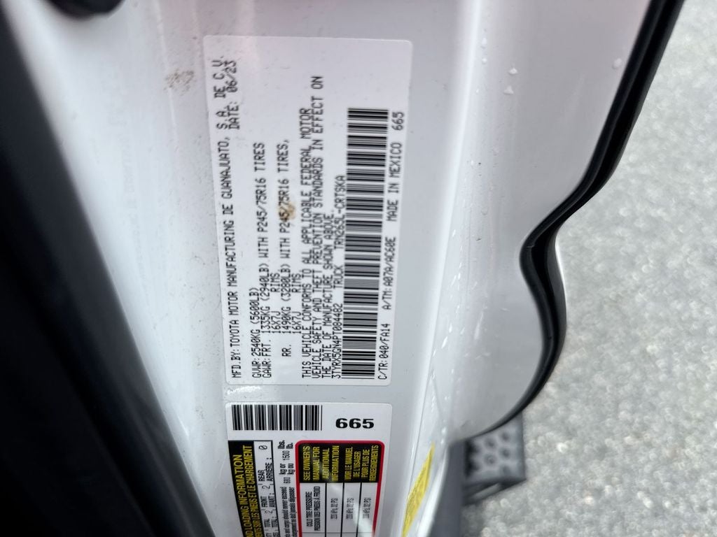 2023 Toyota Tacoma SR