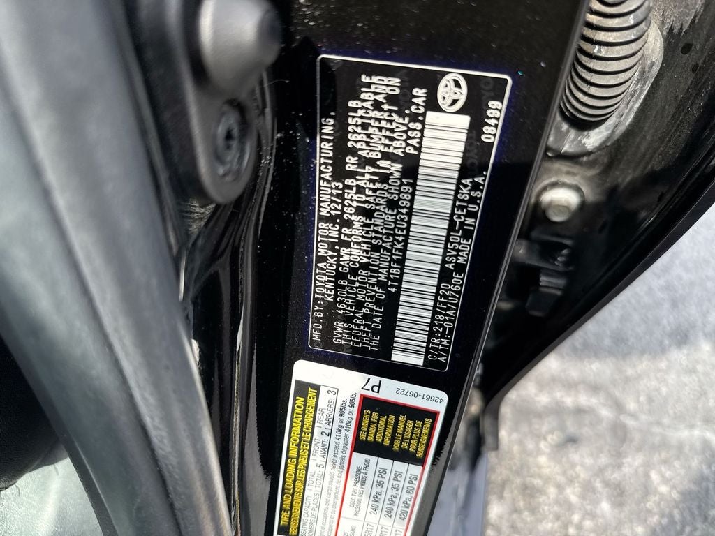 2014 Toyota Camry SE