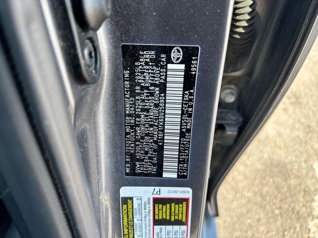 2013 Toyota Camry SE