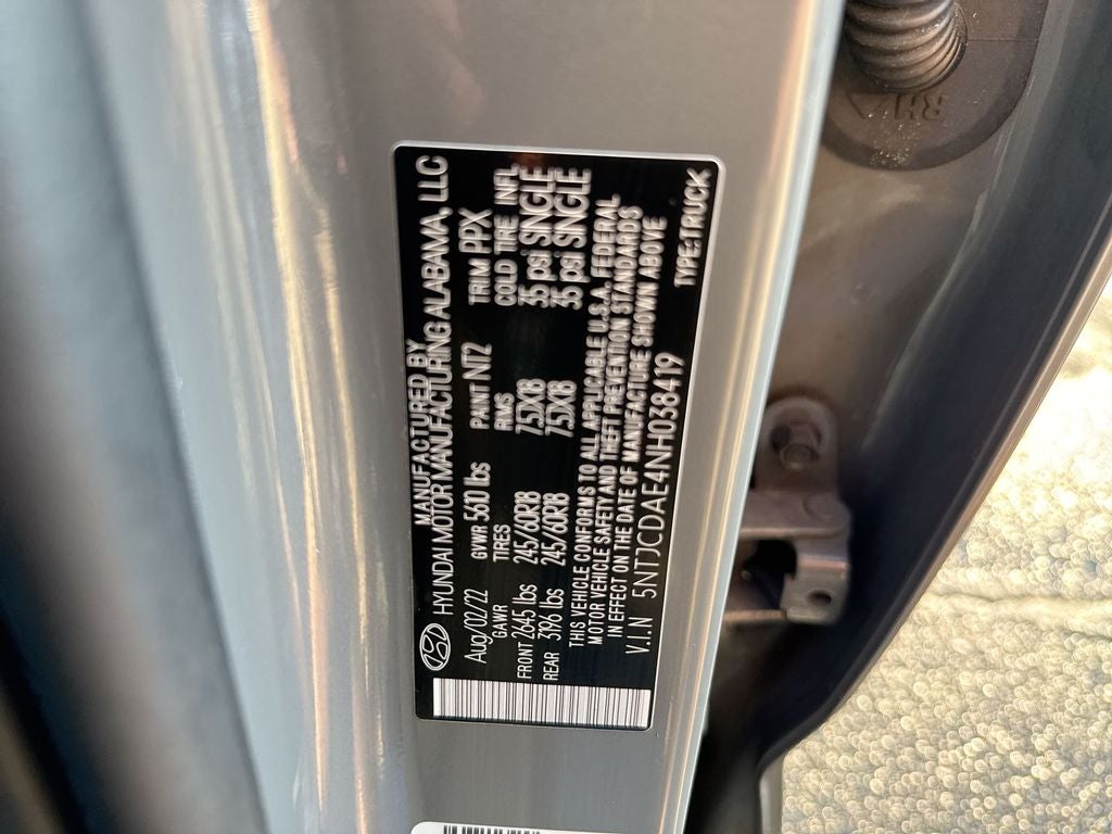 2022 Hyundai Santa Cruz SEL