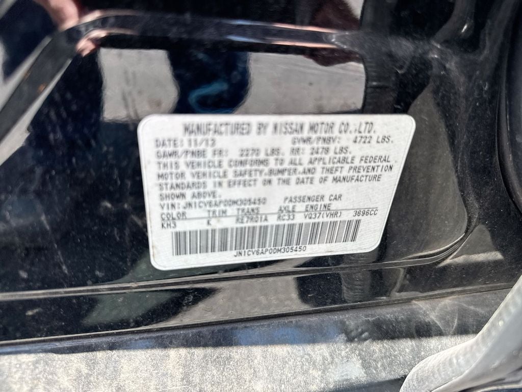 2013 INFINITI G37 Journey