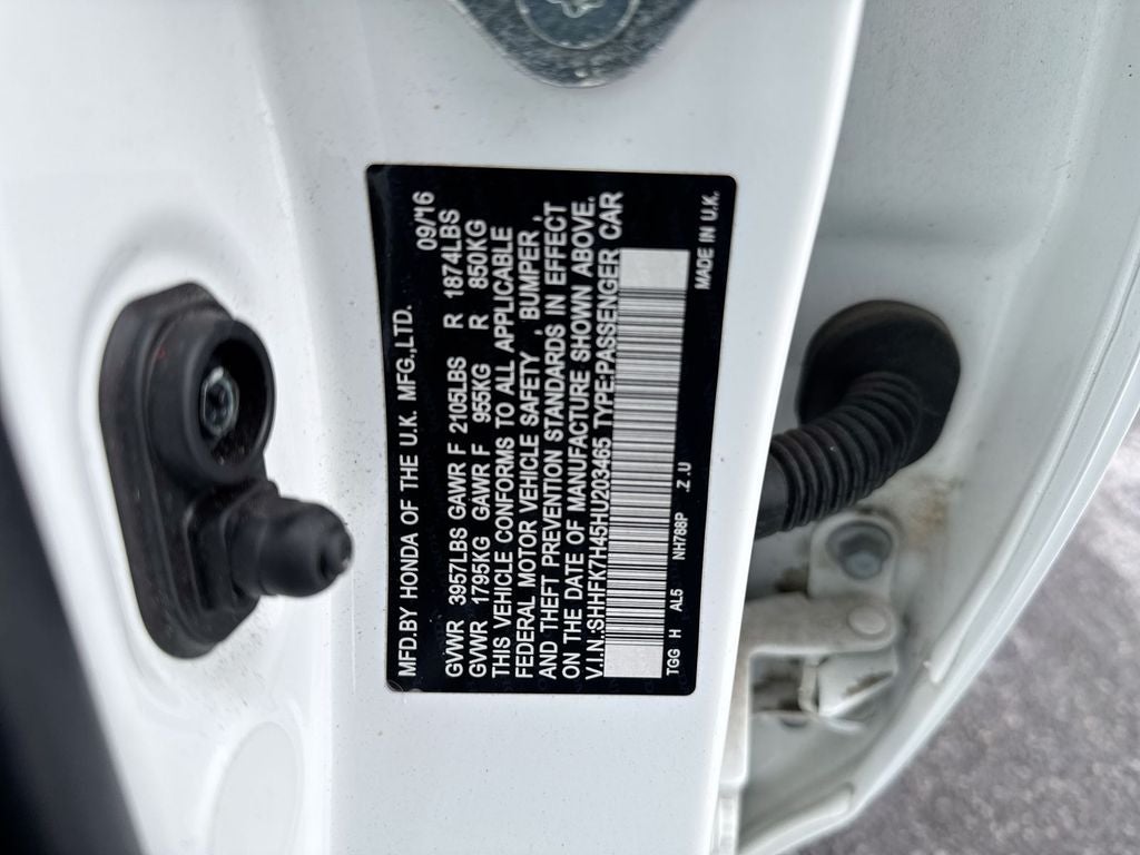 2017 Honda Civic Sport