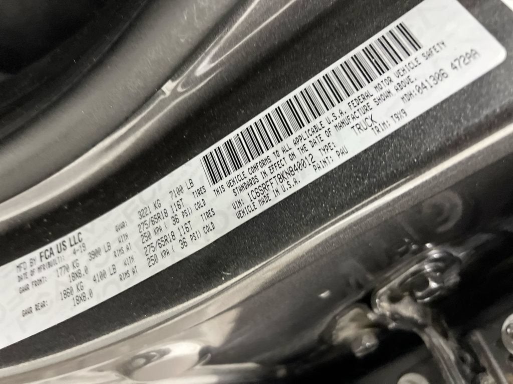2019 RAM 1500 Big Horn/Lone Star