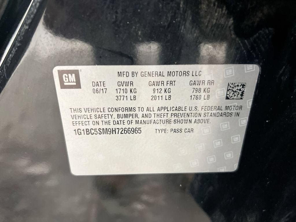 2017 Chevrolet Cruze LS