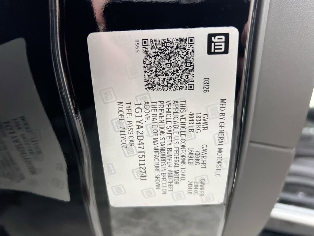 2026 Chevrolet Corvette Stingray 1LT