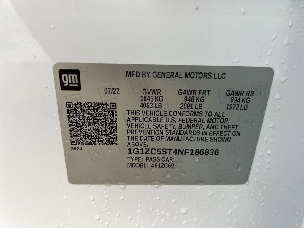 2022 Chevrolet Malibu FL