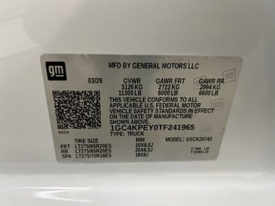 2026 Chevrolet Silverado 2500 HD LTZ