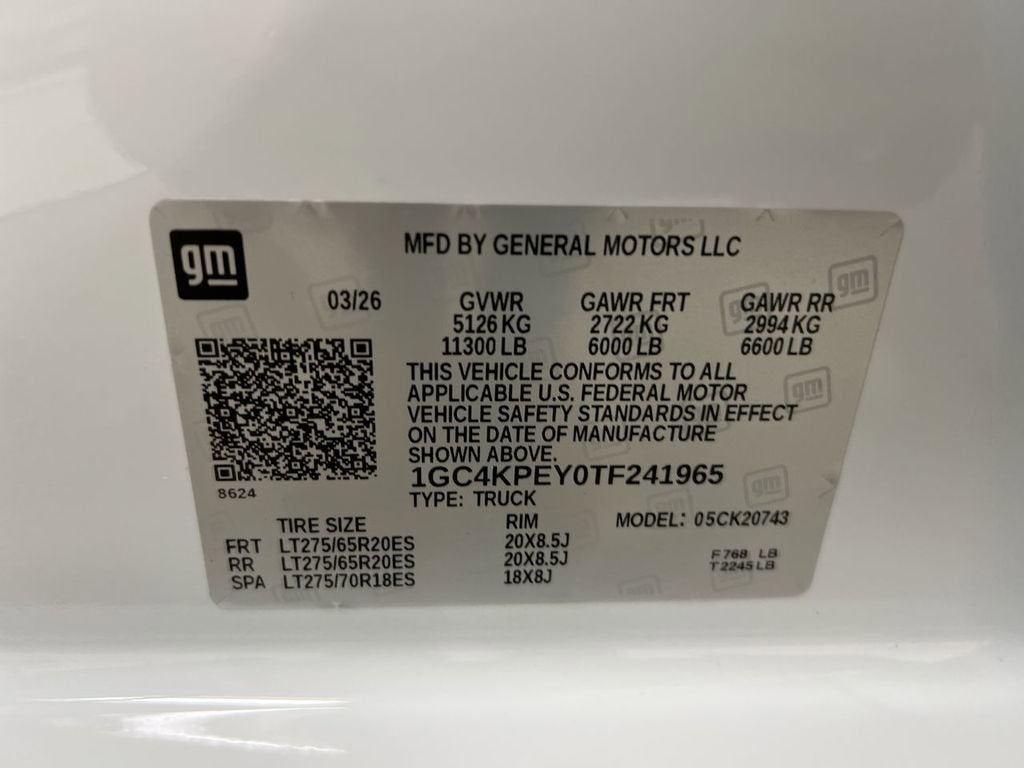 2026 Chevrolet Silverado 2500 HD LTZ