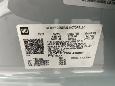 2024 Chevrolet Silverado 3500 HD LT DRW