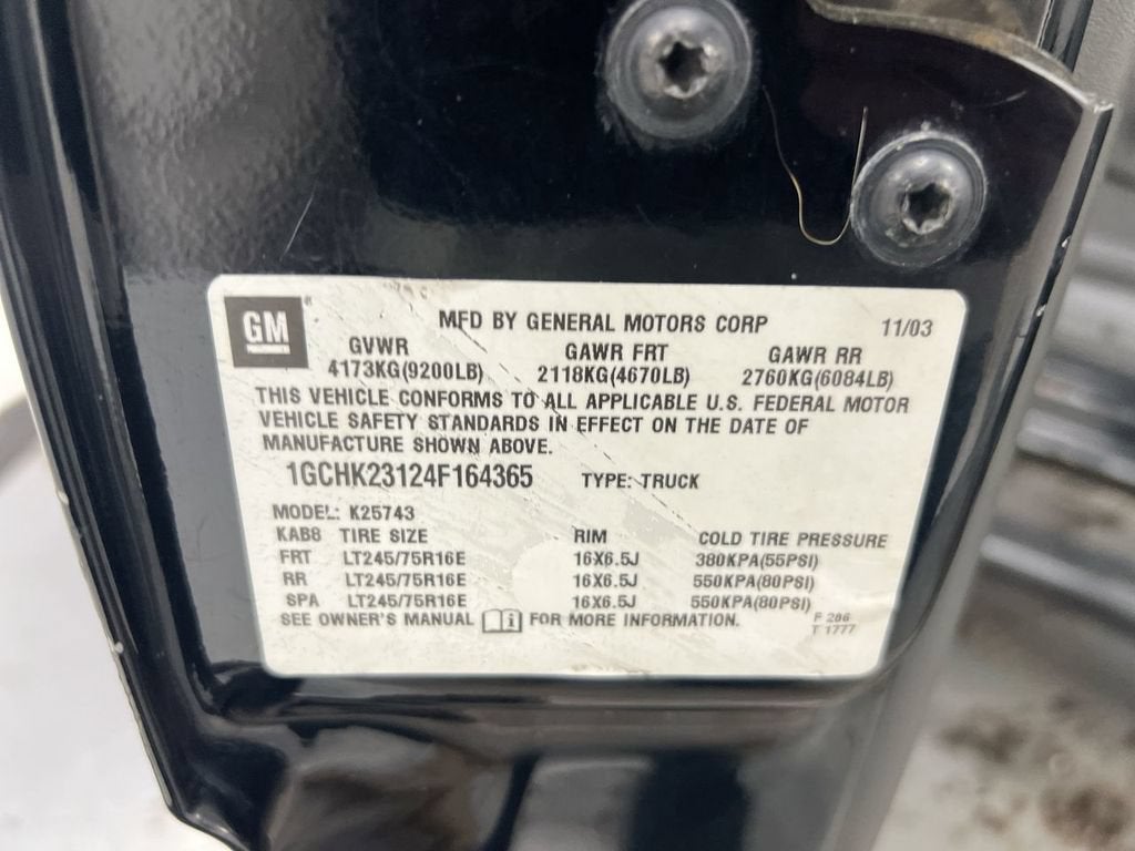 2004 Chevrolet Silverado 2500 HD LT