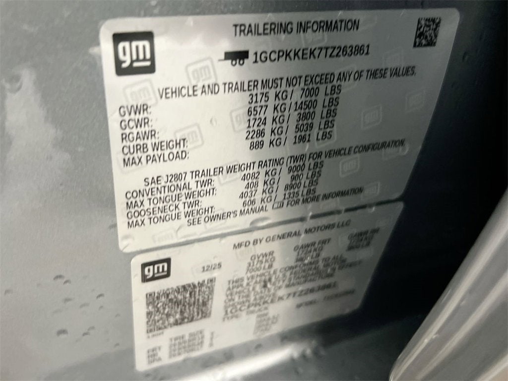 2026 Chevrolet Silverado 1500 LT (2FL)