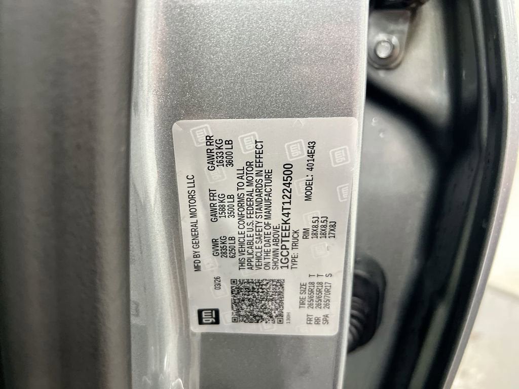 2026 Chevrolet Colorado Trail Boss