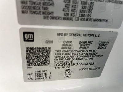 2026 Chevrolet Silverado 1500 WT