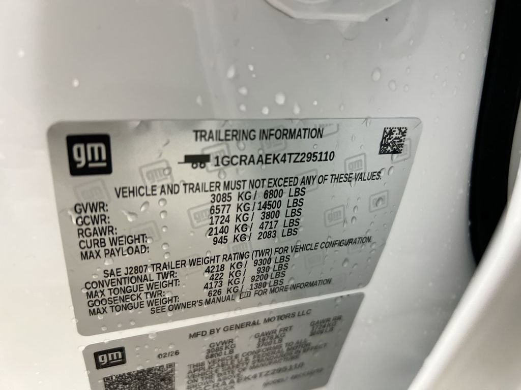 2026 Chevrolet Silverado 1500 WT