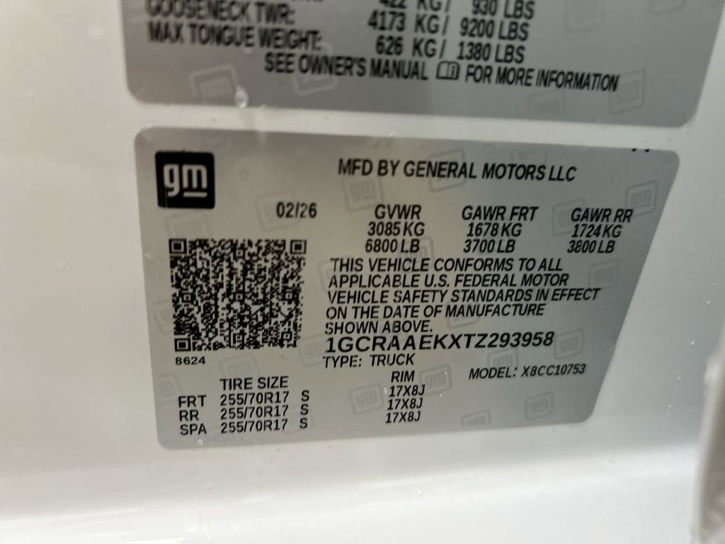 2026 Chevrolet Silverado 1500 WT