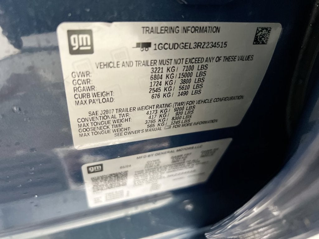 2024 Chevrolet Silverado 1500 LTZ