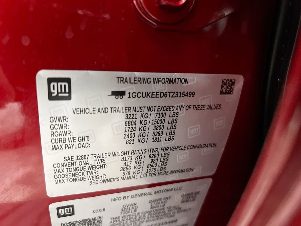 2026 Chevrolet Silverado 1500 RST