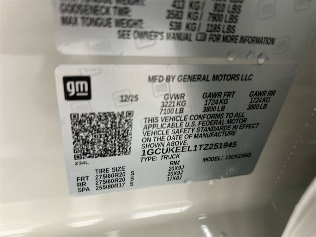 2026 Chevrolet Silverado 1500 RST