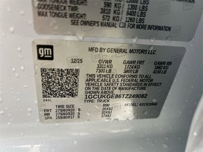 2026 Chevrolet Silverado 1500 LTZ