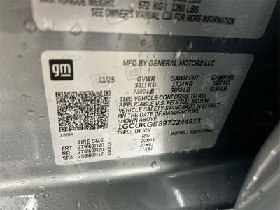 2026 Chevrolet Silverado 1500 LTZ