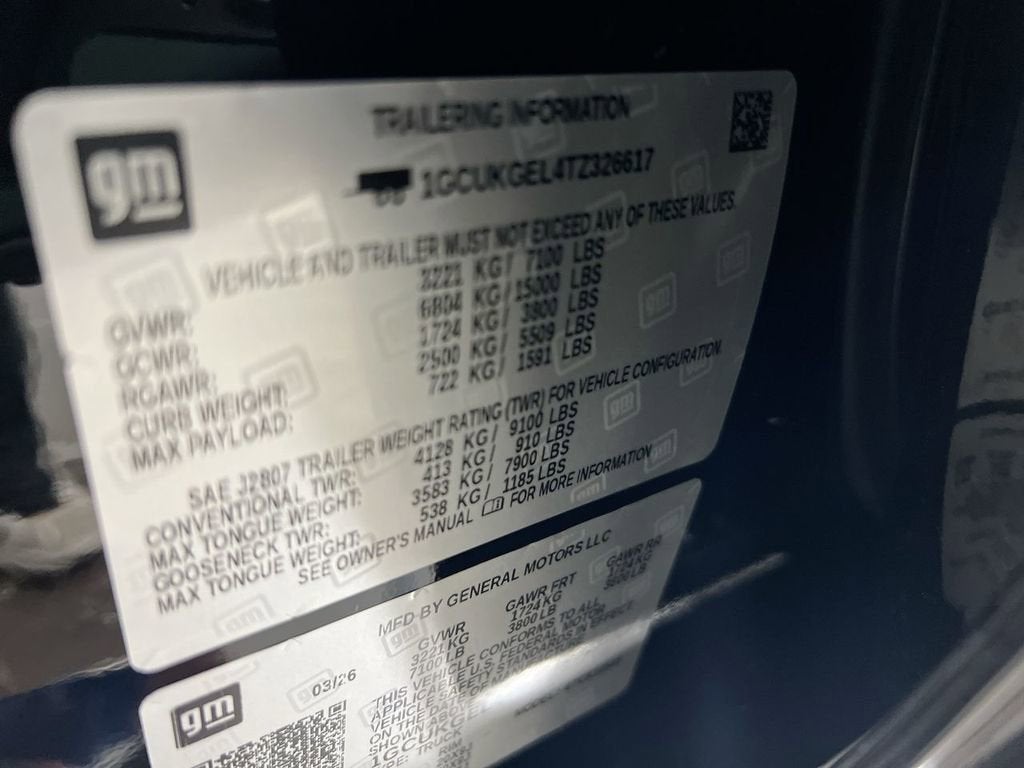 2026 Chevrolet Silverado 1500 LTZ
