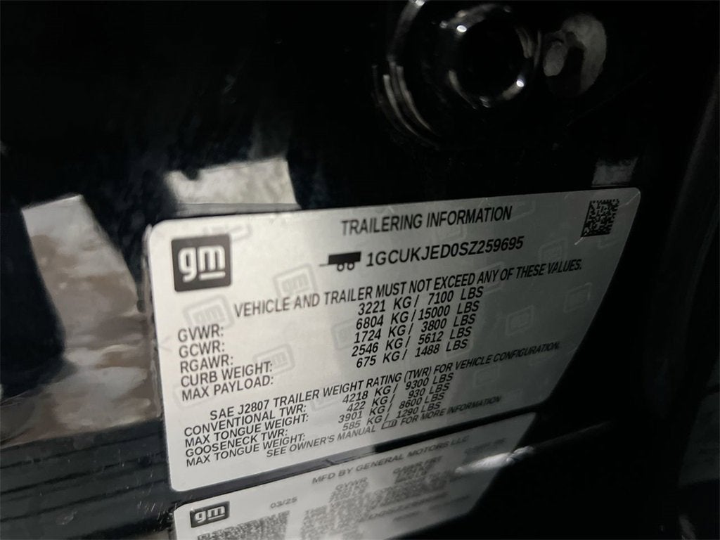 2025 Chevrolet Silverado 1500 High Country