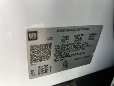 2022 GMC Yukon XL AT4