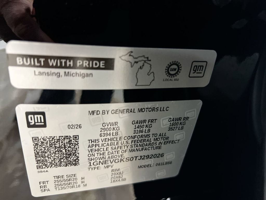 2026 Chevrolet Traverse LT