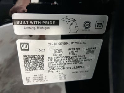 2026 Chevrolet Traverse LT