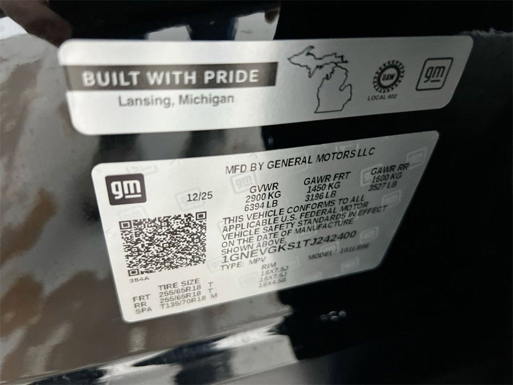 2026 Chevrolet Traverse LT