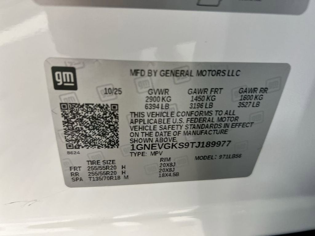 2026 Chevrolet Traverse LT