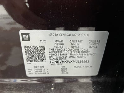 2021 Chevrolet Traverse LT Leather