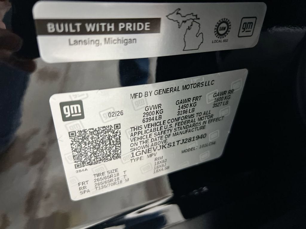 2026 Chevrolet Traverse Z71