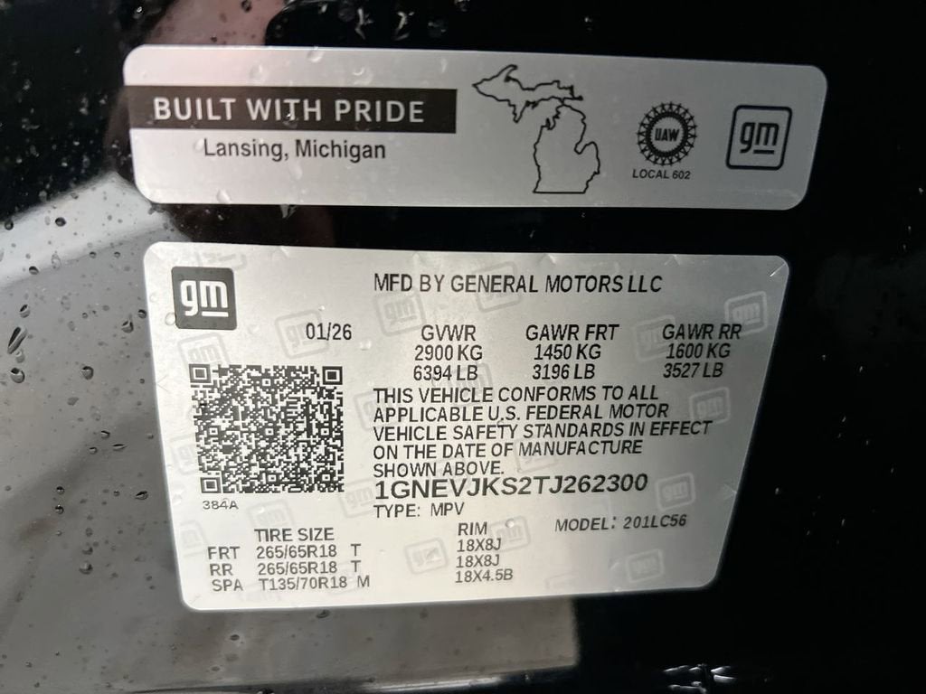 2026 Chevrolet Traverse Z71