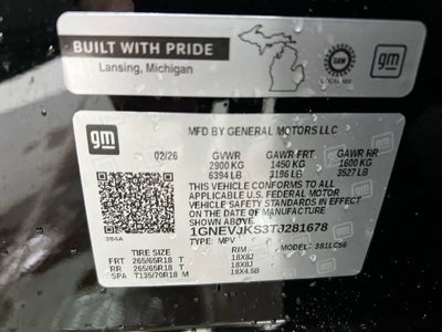 2026 Chevrolet Traverse Z71